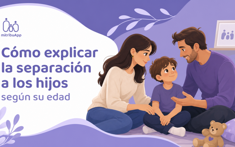 Cómo explicar la separación a los hijos según su edad: guía para padres