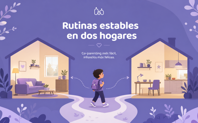 Rutinas estables para hijos con dos hogares: la clave del bienestar en la custodia compartida