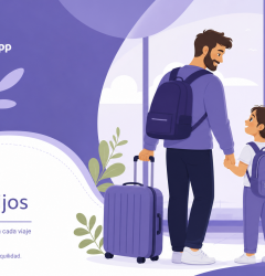 Viajar con hijos en custodia compartida: permisos, documentación y consejos para el verano