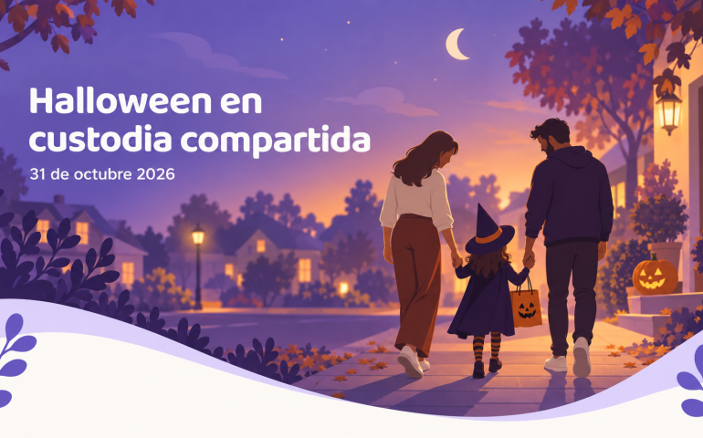 Halloween en custodia compartida, 31 de octubre 2026