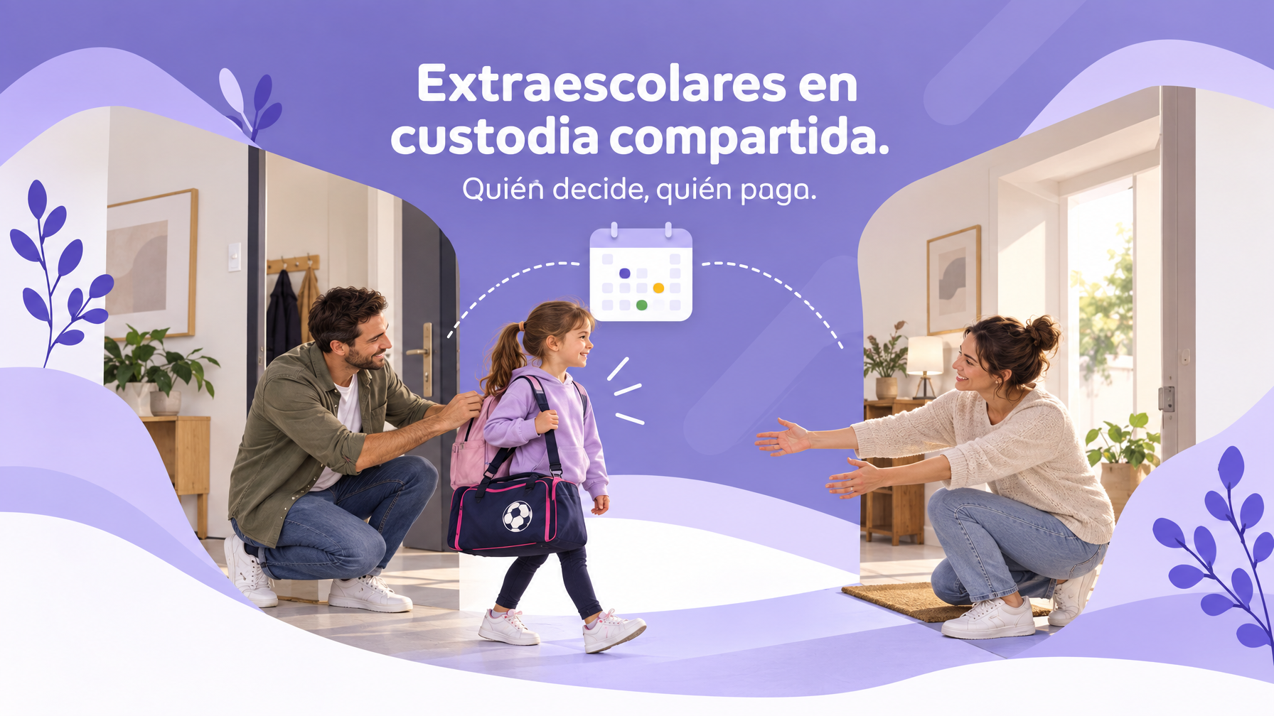 Extraescolares en custodia compartida: quién decide y quién paga