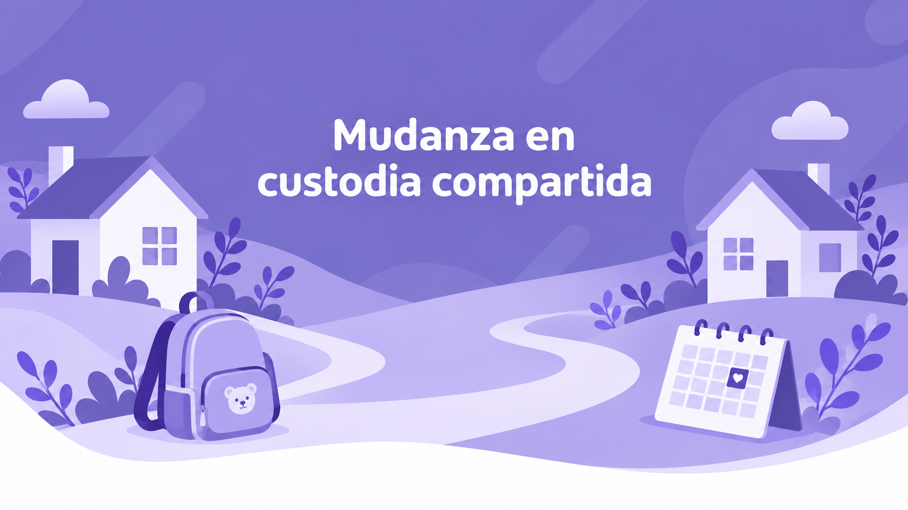 Mudanza en custodia compartida