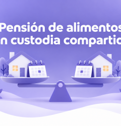 Pensión de alimentos en custodia compartida: guía para padres separados