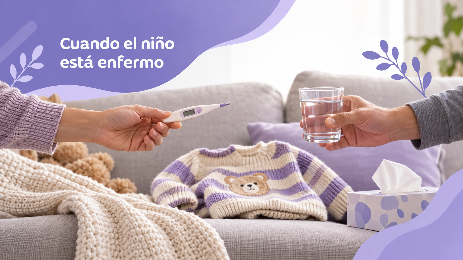 Cuando el niño está enfermo en custodia compartida